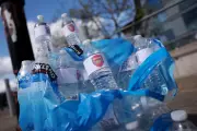 Arsenal Water Bottles Sold Outside Etihad Ahead of Man City Title Clash
