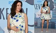 Aubrey Plaza Shows Baby Bump at New York Screening After Pregnancy Reveal