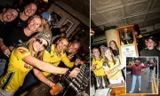 Aussie Cricket Stars Bring Street Cricket to NYC, Celebrate at Celebrity-Owned Pub