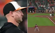 Baltimore Orioles Manager Craig Albernaz on Baby Food Diet After Foul Ball Injury