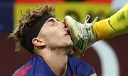 Barcelona's Fermin Lopez Shows Grit After Bloody Face Injury in Champions League Clash
