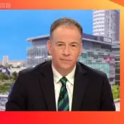 BBC Breakfast Presenter Spots Guest's Hidden Wembley Message During Storm Warning