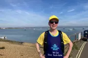 Blind Artist Clarke Reynolds to Run Brighton Marathon Guided by AI Technology