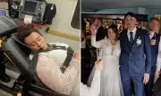 Bride's Wedding Day Ends in Ambulance After Over-Indulging on Drinks