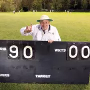 Britain's Oldest Cricket Umpire Keith Dibb, 90, Begins 75th Season