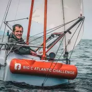 British Daredevil to Cross Atlantic in Wheelie Bin-Sized Boat