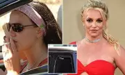Britney Spears Ignites Controversy Again by Smoking at Los Angeles Gas Station