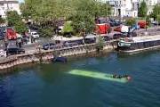 Bus Plunges into Seine Near Paris During Trainee Driver Lesson