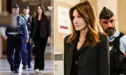 Carla Bruni's Sombre Court Appearance as Sarkozy Appeals Libyan Funding Conviction