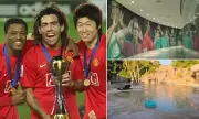Carlos Tevez Shows Off Lavish Mansion to Former Man Utd Teammates