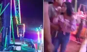 Carnival Ride Malfunction in Mexico Leaves Woman Dangling, Nearly Falling