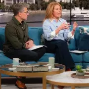 Cat Deeley Channels Kate Middleton's Style in M&S Blue Shirt Dupe