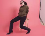 Claudia Winkleman Revives Leggings as Sleek Fashion Staple