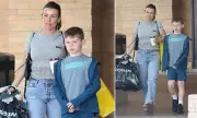 Coleen Rooney Splashes Cash on Shopping Trip with Son Klay at Selfridges