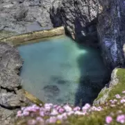 Cornwall's Secret Mermaid Pool: A Hidden Tidal Lagoon on Porthtowan Beach