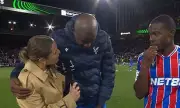 Crystal Palace Star's Post-Match Cuddle with Reporter Sparks Fan Reactions