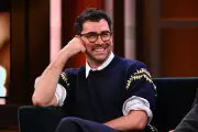 Dan Levy Startled by Mr Blobby's Surprise Appearance on Claudia Winkleman Show