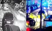 Dawn Police Chase Ends in Car Pinball Horror on Welsh Residential Street