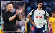 De Zerbi uses video clips to boost Tottenham morale in relegation fight