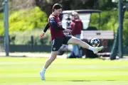 Declan Rice Returns to Arsenal Training Ahead of Champions League Clash