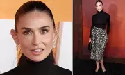Demi Moore's LA Screening Look Sparks Debate on Landman's Female Roles