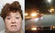Drunk Mother Jailed After Dashcam Captures Reckless Crash with Children