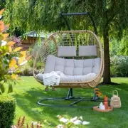 Dunelm's Double Egg Chair Drops £100 as Spring Weather Arrives