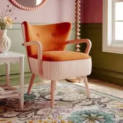 Dunelm's Velvet Armchair Slashed by £30 in Spring Sale, Shoppers Rave