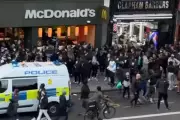 Easter Holiday Chaos: Teenagers Storm Clapham High Street, Prompting Police Response