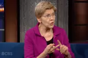 Elizabeth Warren says GOP senators avoid eye contact over Iran war shame