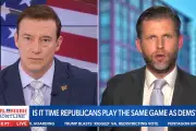 Eric Trump erupts in interview, accuses Democrats of 'cheating like hell'