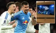 Erling Haaland Celebrates Leeds United's Historic Victory Over Manchester United