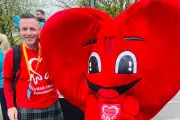 Father Completes Emotional Kiltwalk in Memory of Late Wife