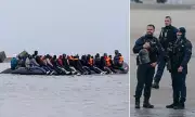 French Police Watch as Migrants Board UK-Bound Boats Days After Fatalities