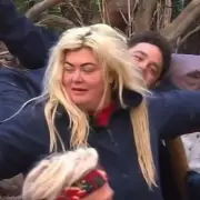 Gemma Collins Vows to Protect Adam Thomas After David Haye Clash on I'm A Celebrity