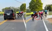 Georgia cyclist assault: Driver charged after striking two riders