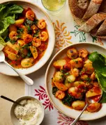 Georgina Hayden's Smoky Prawn and New Potato Stew: A Spanish-Inspired Feast