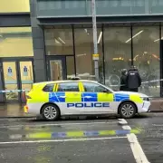 Glasgow Office Attack: Police Seal Off Street After Protestors Smash Windows