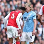 Haaland Claims Gabriel 'Lucky' After Headbutt Clash in Man City's Arsenal Win