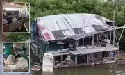 Hawaii Authorities Clear Massive Floating Homeless Encampment on Oahu