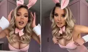 Helen Flanagan's Easter Bunny Video Amid Travelodge Drama and Tour Chaos