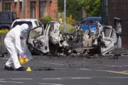 High-Visibility Police Operation Launched After Car Bomb Attack in Northern Ireland