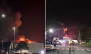 Huge Fire Breaks Out at RAF Fairford, Residents Told to Close Windows