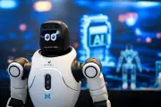 Humanoid Robots Showcase Language and Boxing Skills at Hong Kong Expo