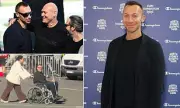 Ian Thorpe Supports Michael Klim at Athletic Wear Launch