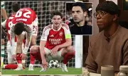 Ian Wright's Despair Over Arsenal's Form as Man City Threaten Title Lead