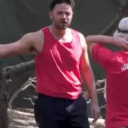 I'm A Celebrity's Adam Thomas and Jimmy Bullard Clash in Explosive Row