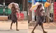 Indian Man Carries Sister's Corpse to Bank to Prove Death