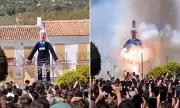Israel Accuses Spain of Antisemitism Over Festival Effigy of Netanyahu