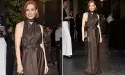 Jessica Chastain Stuns in Milan at Design Week Dinner and Discusses Shelved Series